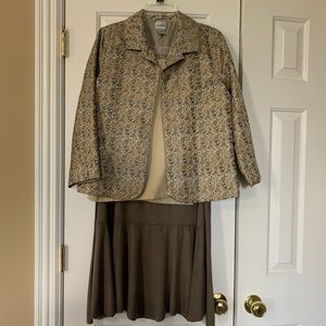 Suit Jacket and Long Skirt Set Chico’s and J Jill